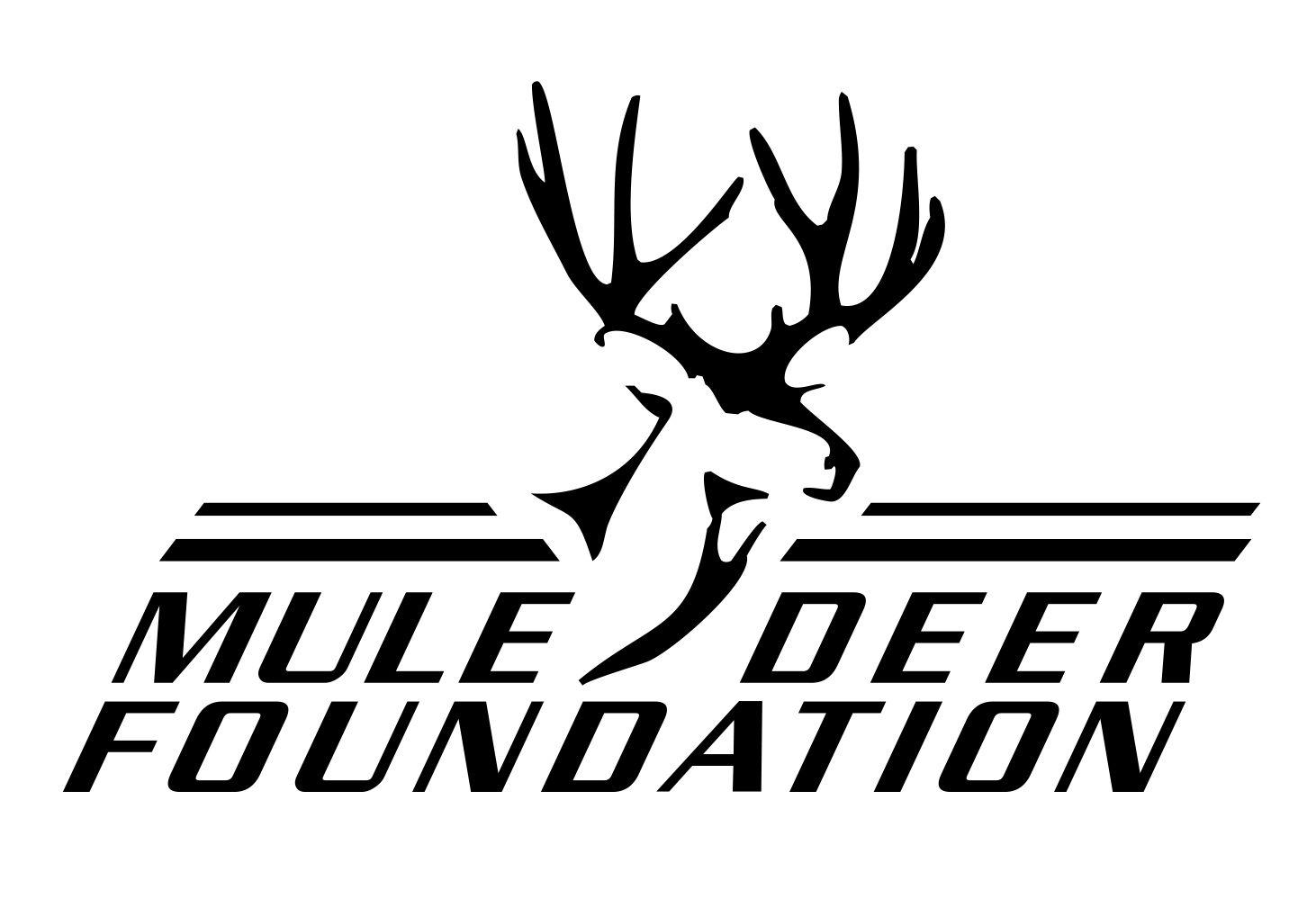 Black and White Corporate Logo - Media – Mule Deer Foundation