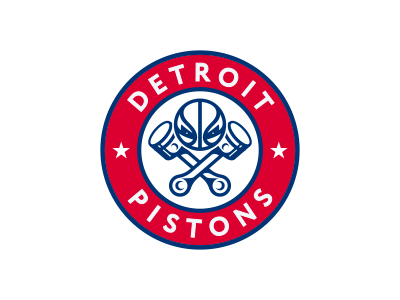 Detroit Pistons Logo - Detroit Pistons Logo Design by Dalius Stuoka - Logo Designer ...