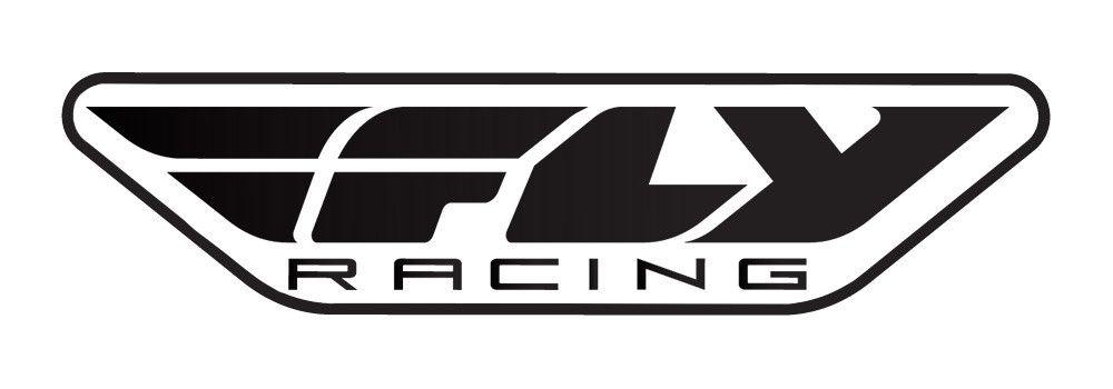 Black and White Corporate Logo - FLY Racing Corporate Logo Black/White 4-inch, 10-pack Decals | FLY ...