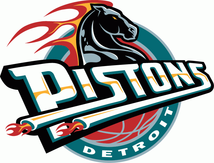 Pistons Logo - Detroit Pistons Primary Logo Basketball Association NBA