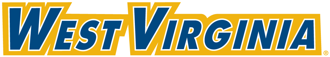 WVU Football Logo - West Virginia Mountaineers Wordmark Logo - NCAA Division I (u-z ...