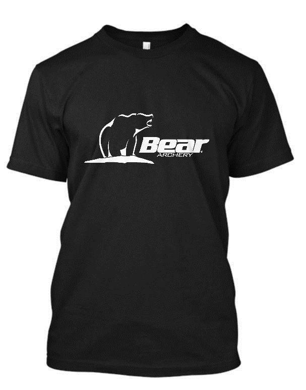 Bear Archery Logo - New Bear Archery Logo Men'S Black T Shirt Size S 5XL Clothes T Shirt ...