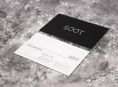 Black and White Corporate Logo - Black and White Business Cards Design (50 Inspiring Examples ...