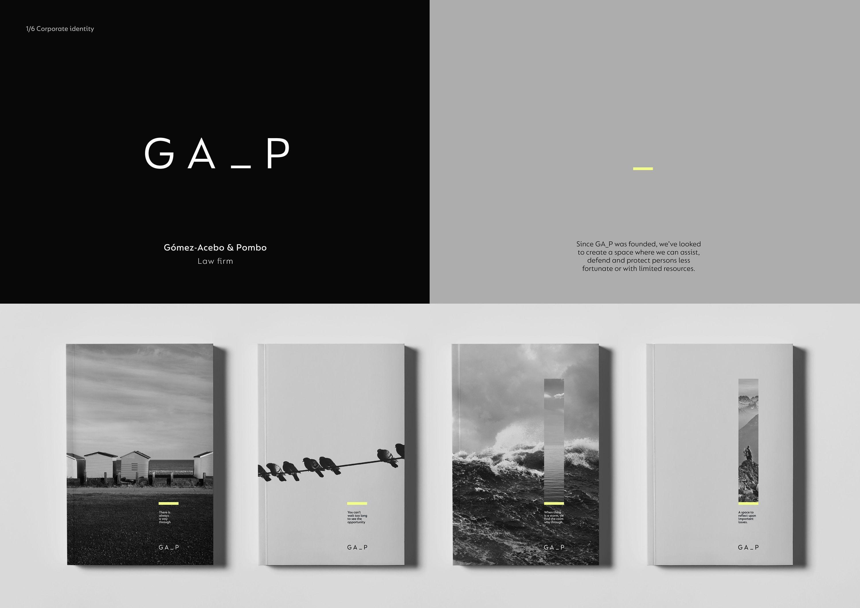 Simple Grey Logo - Filling The Gap. Black And Grey Simple Logo And Branding. Award