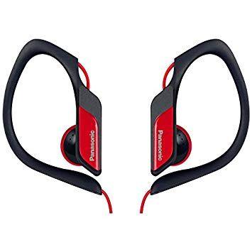 Red Sports Equipment Logo - Panasonic Water/Sweat Resistant In Ear Sports: Amazon.co.uk: Electronics