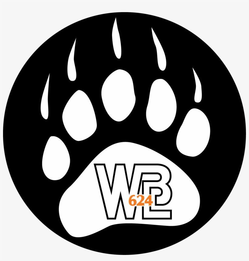 B Paw Logo - B Bear Paw Logo Image Bear Lake Schools Logo