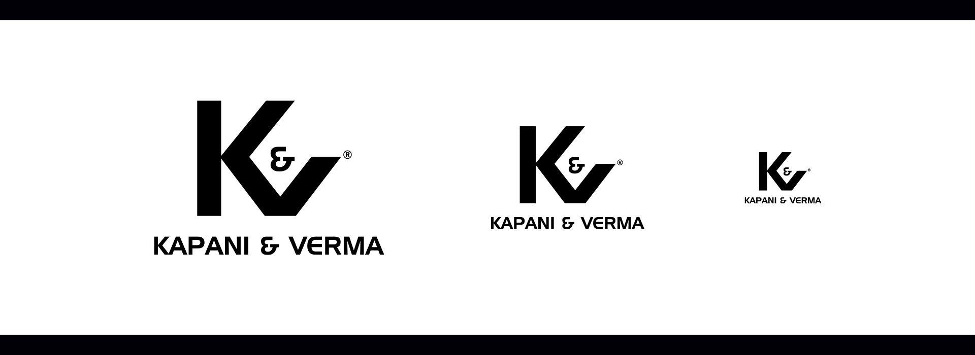 High End Apparel Logo - Logo Design for Apparel Company Kapani & Verma | Design Studio | KD ...
