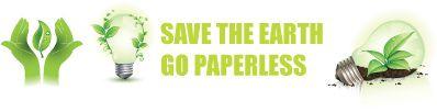Save Paper Email Signature Logo - Go green and Recycle design for E-mail signature V1 | Redsouljaz's Blog