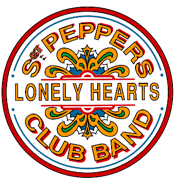 The Beatles Sgt. Pepper Logo - The Beatles Song Of The Day: “Sgt.Pepper's Lonely Hearts Club Band ...