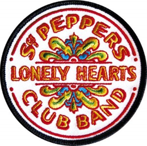 The Beatles Sgt. Pepper Logo - The Beatles Sgt Peppers Lonely Hearts Club Band Drum Logo | Sold My ...