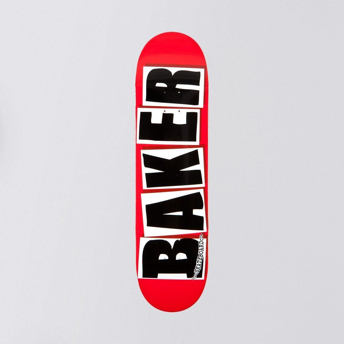Red Sports Equipment Logo - Baker Brand Logo Deck Red Black.3875.co.uk