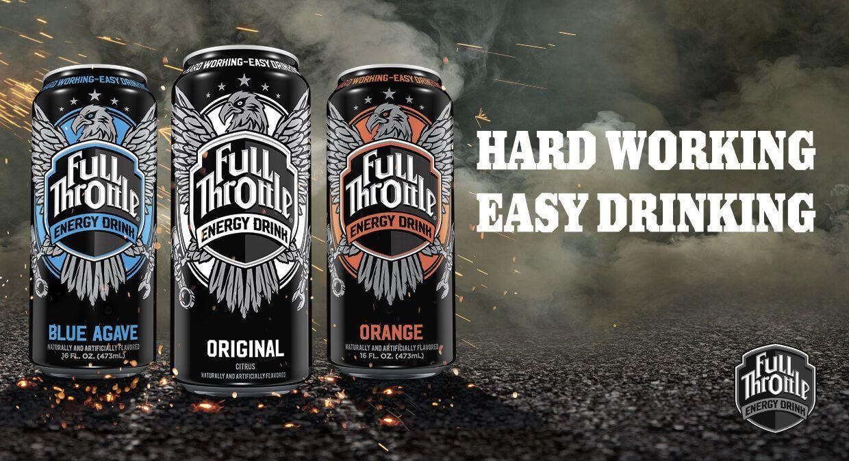 Full Throttle Energy Drink Logo - Full Throttle