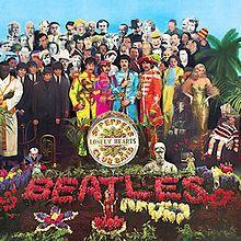 The Beatles Sgt. Pepper Logo - Sgt. Pepper's Lonely Hearts Club Band
