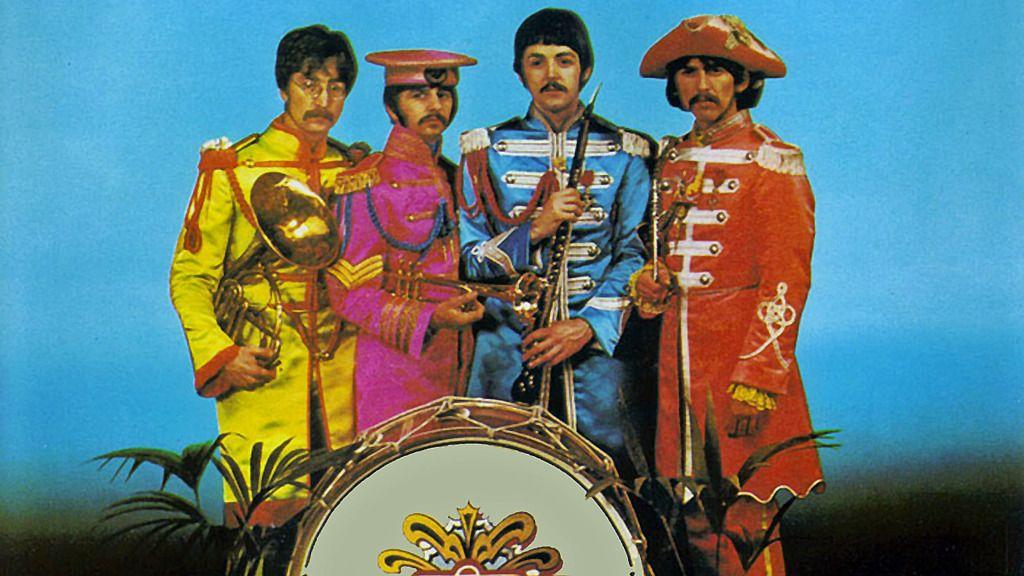 The Beatles Sgt. Pepper Logo - The Beatles image Sgt. Pepper Wallpaper HD wallpaper and background