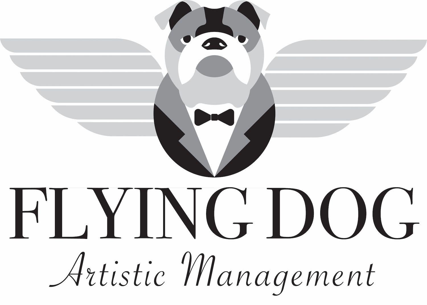 Flying Dog Logo - Upmarket, Modern, Performing Art Logo Design for Flying Dog Artistic