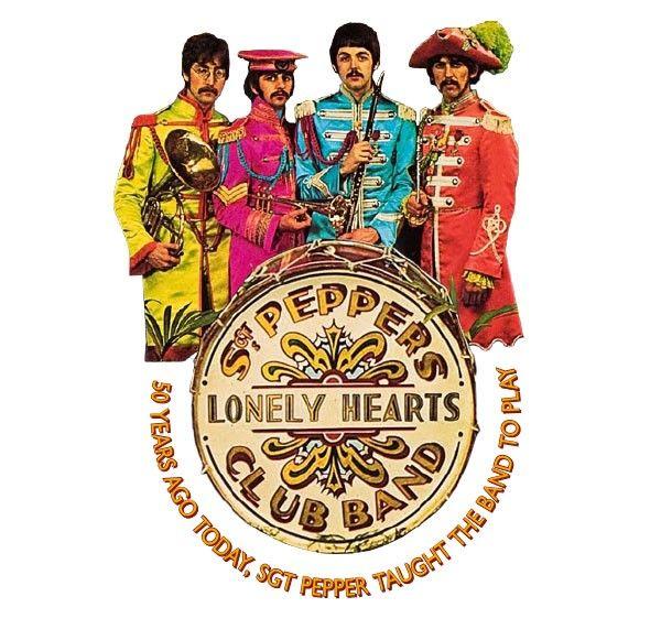 The Beatles Sgt. Pepper Logo - All events for Sgt Pepper at Chiswick House and Gardens – Chelsea Fringe