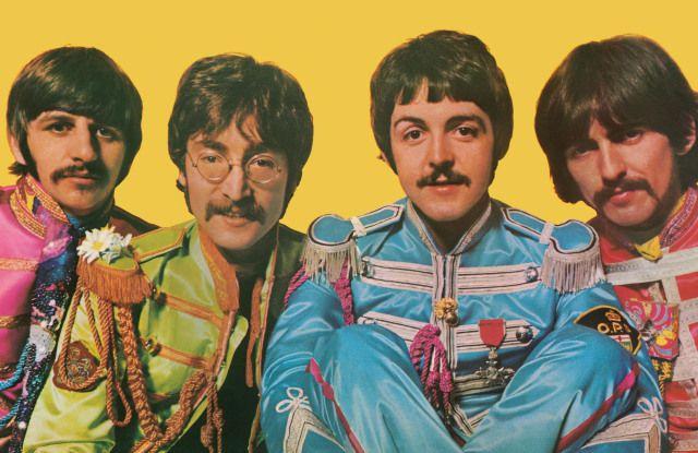 The Beatles Sgt. Pepper Logo - Fifty Years On: Inside The Beatles' Sgt. Pepper's Album Cover – WWD