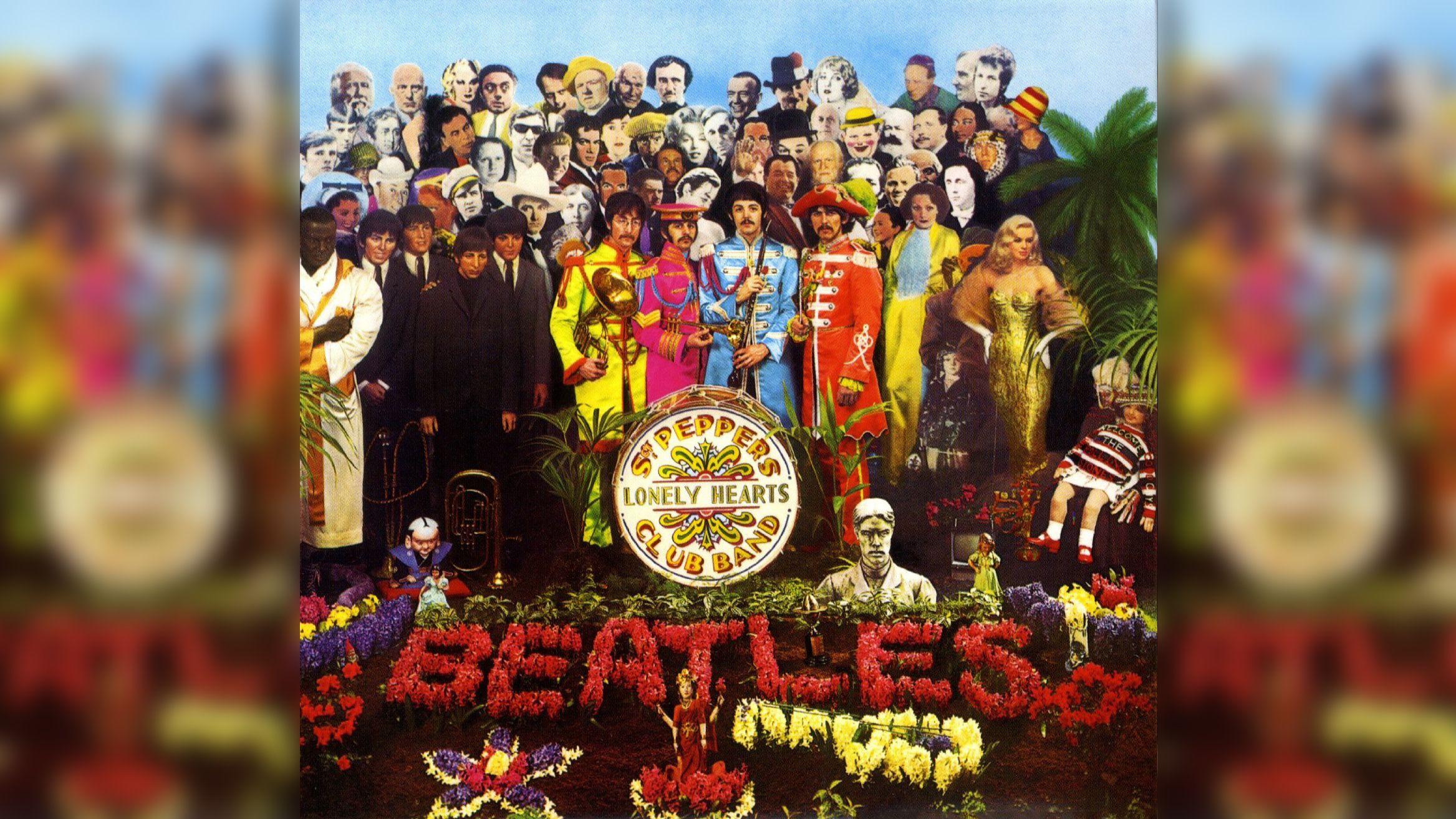 The Beatles Sgt. Pepper Logo - Beatles' 'Sgt. Pepper' Artwork: 10 Things You Didn't Know