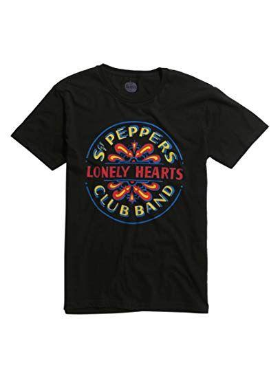 The Beatles Sgt. Pepper Logo - Amazon.com: Hot Topic The Beatles Sgt. Pepper's Lonely hearts Club ...