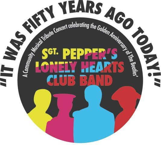 The Beatles Sgt. Pepper Logo - Beatles' 'Sgt. Pepper's' turns 50: Community musical tribute coming