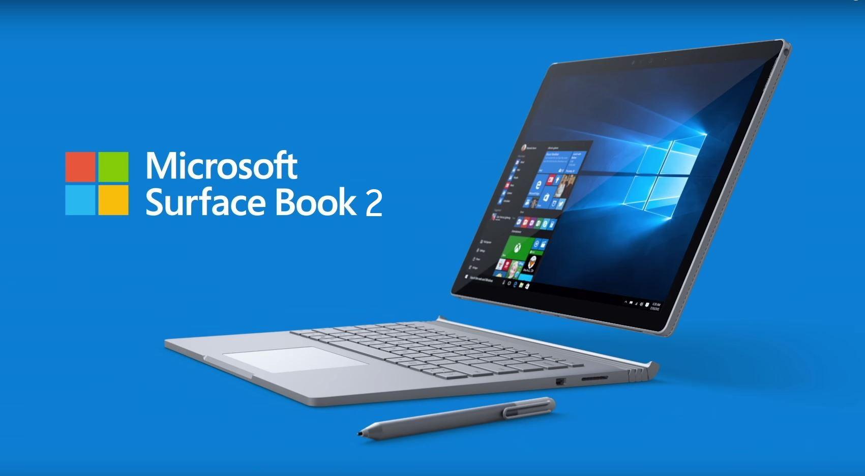 Microsoft Surface 2 Logo - Microsoft Launches its Second Generation of Surface Book Laptops ...