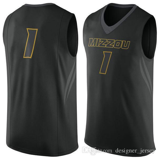 Missouri NCAA Basketball Logo - 2019 2016 New No.1 Missouri Tigers Men College Basketball Jersey ...