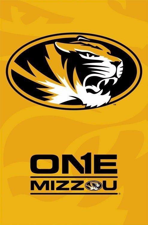 Mizzou Basketball Logo - $5.95 - Missouri Tigers One Mizzou Logo 22X34 Poster Ncaa University ...