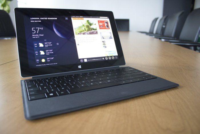Microsoft Surface 2 Logo - Surface 2 review: Cautious upgrades don't help a tablet in desperate ...