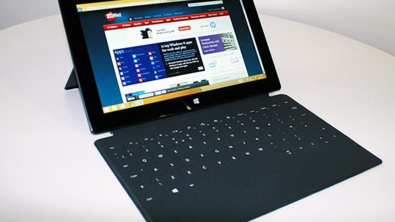 Microsoft Surface 2 Logo - Microsoft Surface Pro 2 review: Better, but too heavy and too