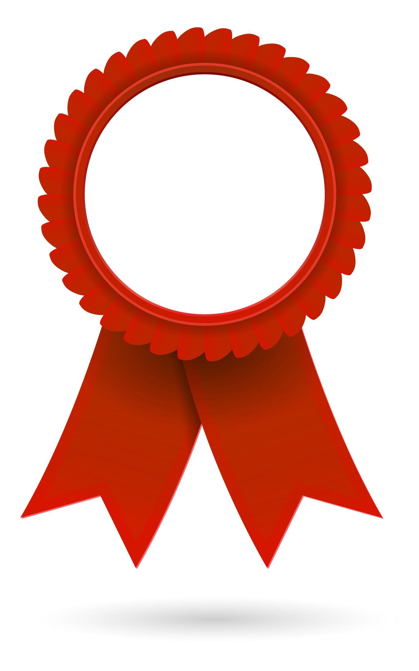 Red Prize Ribbon Logo - Red and blue ribbon Logos