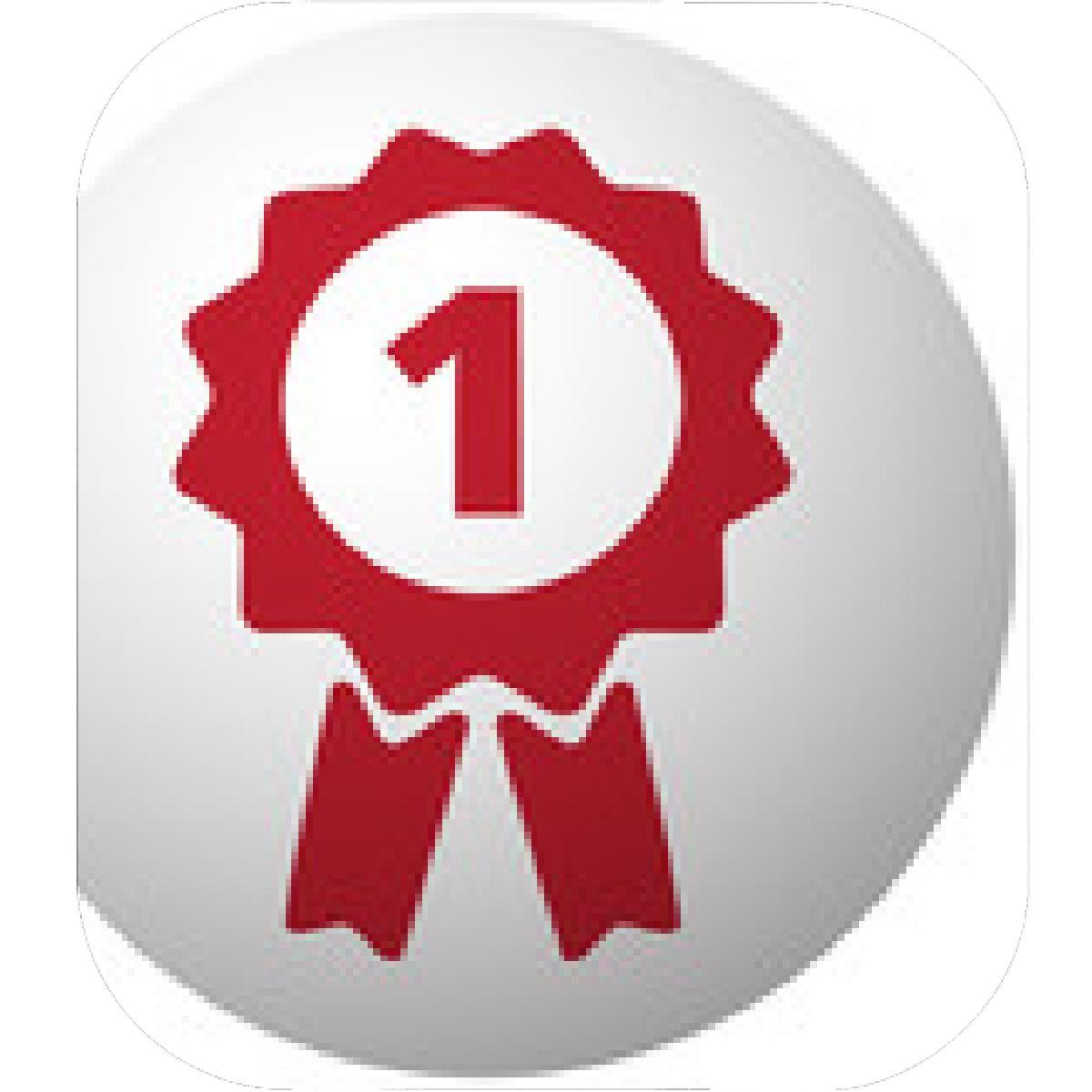 Red Prize Ribbon Logo - Designs – Mein Mousepad Design – Mousepad selbst designen