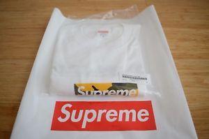 Supreme Brooklyn Logo - Supreme Brooklyn Camo Box Logo Tee Shirt White size M medium FW17 | eBay