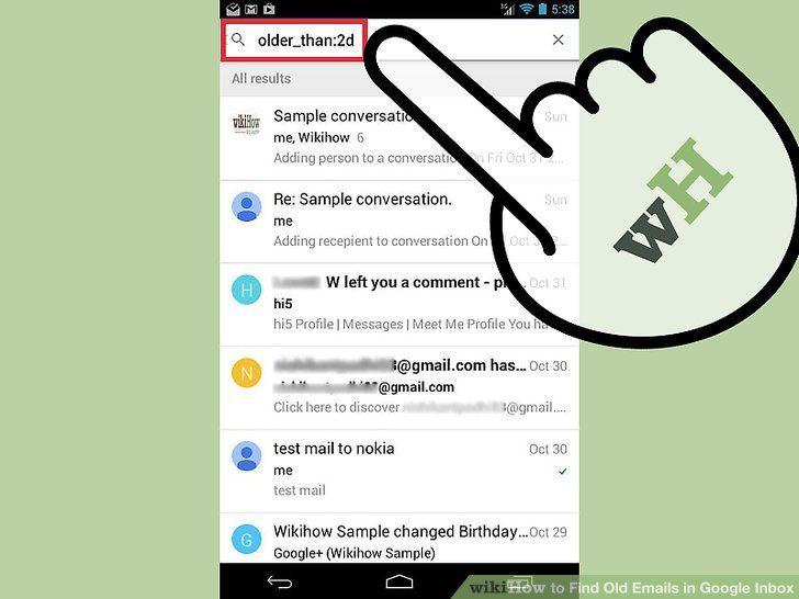 Old Gmail Logo - How to Find Old Emails in Google Inbox: 11 Steps (with Pictures)