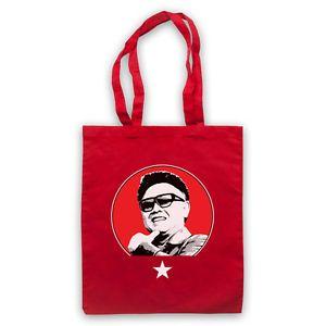 Supreme Leader Logo - KIM JONG IL SUPREME LEADER NORTH KOREA UNOFFICIAL FUNNY TOTE BAG