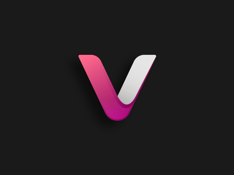 4 Letter V Logo - Day 4 letter. Versatile Integrated Software House