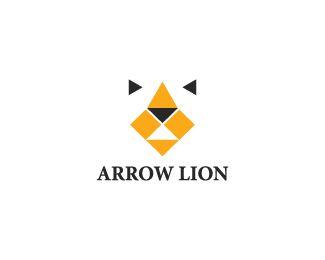 Lion Triangle Logo - Arrow Lion Designed