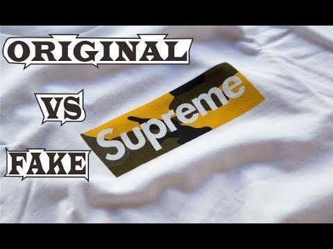 Original Fake Logo - Supreme Brooklyn Box Logo T-Shirt Original & Fake - YouTube