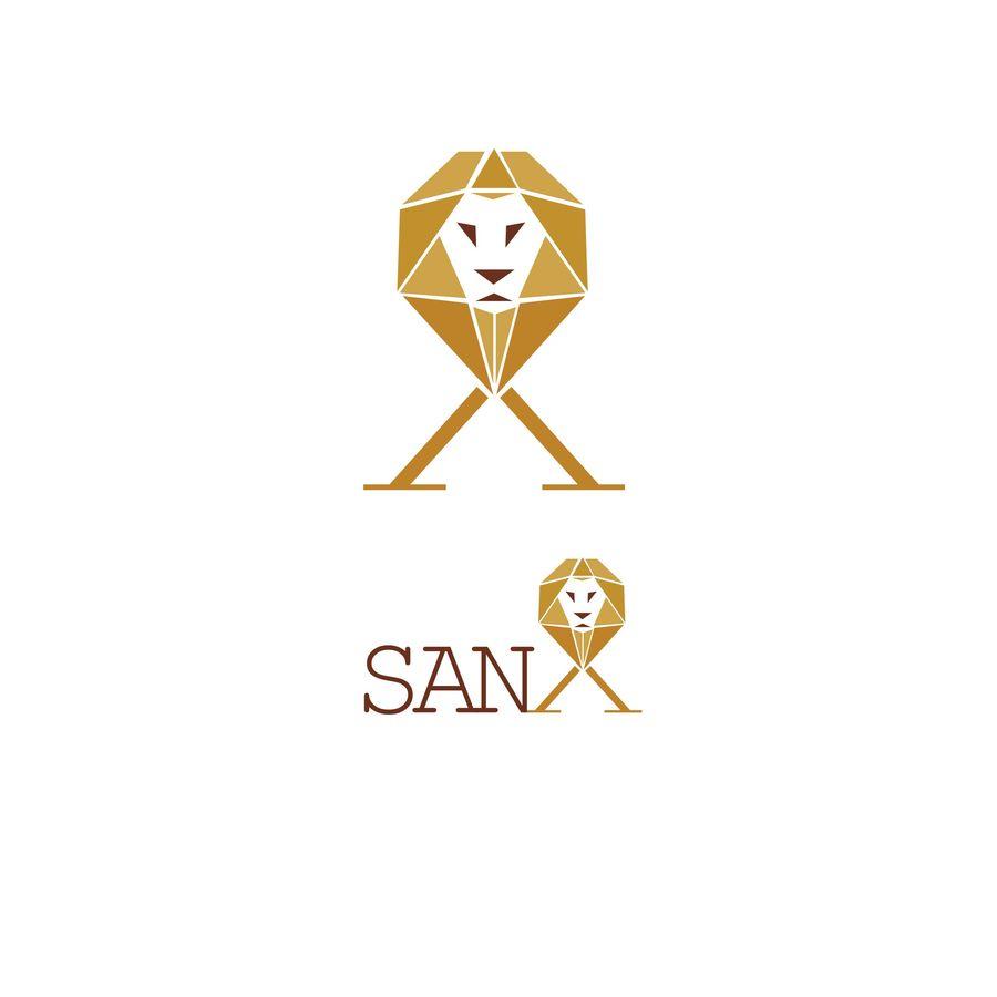 Lion Triangle Logo - Entry #42 by Badraddauza for Logo design: Lion + triangle themed ...