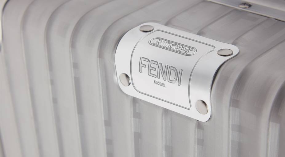 Aluminium F Logo - Fendi Redesigns The Iconic RIMOWA Aluminium Carry On Free