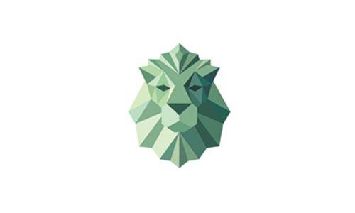 Lion Triangle Logo - Logo io – Out of this world logo design inspiration – Geometric Lion ...
