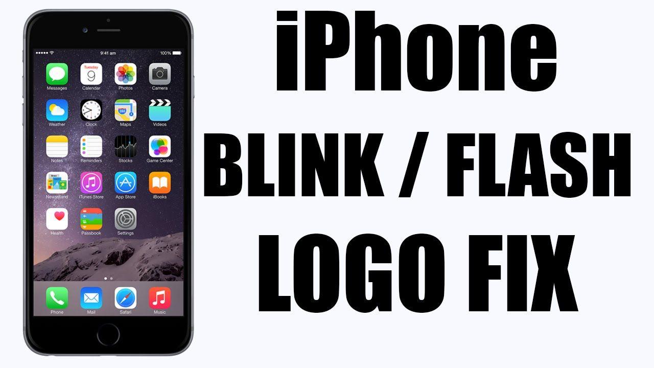 iPhone 5S Logo - HOW TO FIX Blinking Logo On Off. IPhone 4s, 5c, 5s