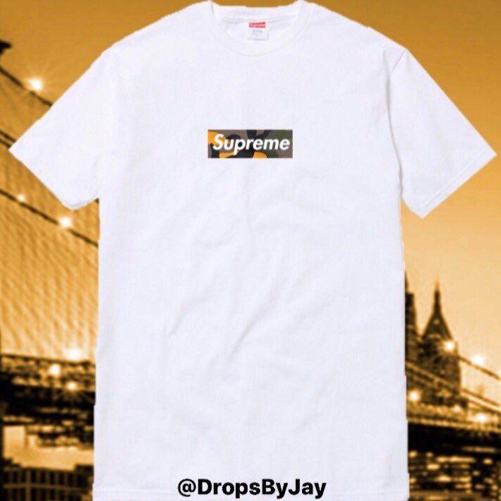 Supreme Brooklyn Logo - J “Brooklyn” Box Logo Tee Set To Drop When