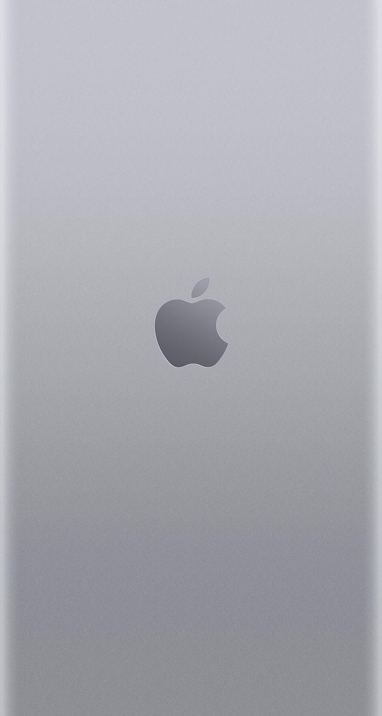 Grey Apple Logo - Apple logo wallpapers for iPhone 6