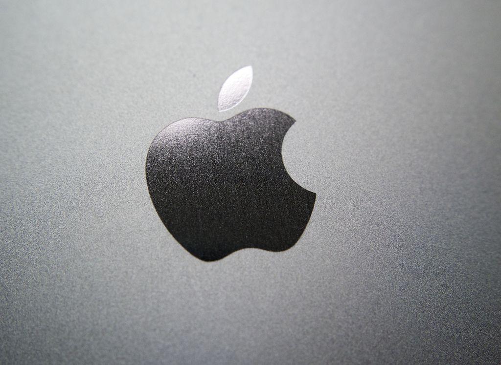 iPhone 5S Logo - Apple logo, iPhone 5S space gray. Kārlis Dambrāns