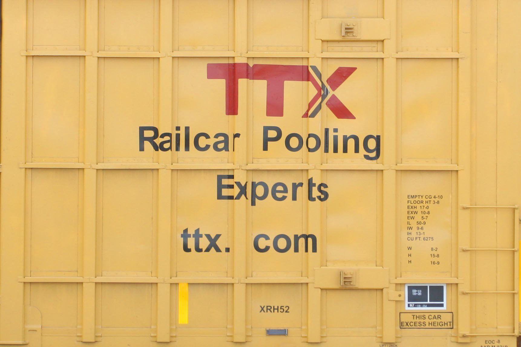 TTX Railcar Logo - Trinity 6275 Boxcar Questions Model Trains