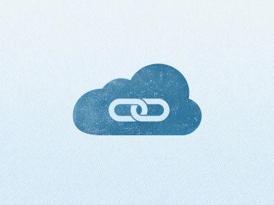 Simple Cloud Logo - Cloud Link Simple by Mike DelGuidice | Dribbble | Dribbble
