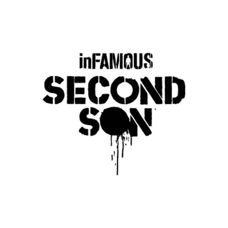Infamous Second Son Logo - Infamous Second Son Infamous Second Son Logo Silhouette Vinyl Sticker