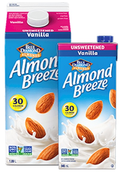 Blue Diamond Nuts Logo - Almond Breeze
