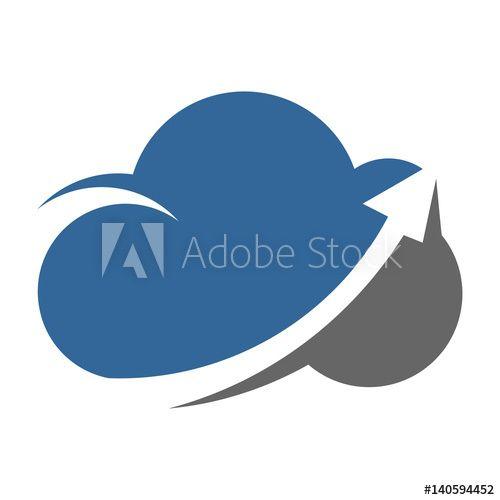 Simple Cloud Logo - Simple Cloud Logo Icon Template Package data - Buy this stock vector ...