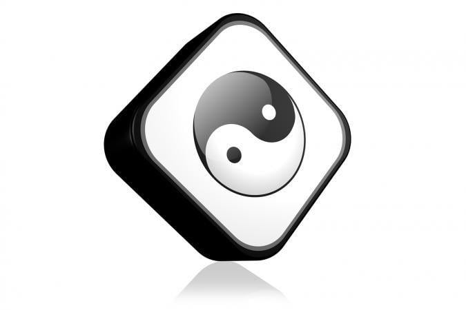 Red Circle with White Teardrop Logo - Deeper Yin Yang Meanings You Need to Know | LoveToKnow